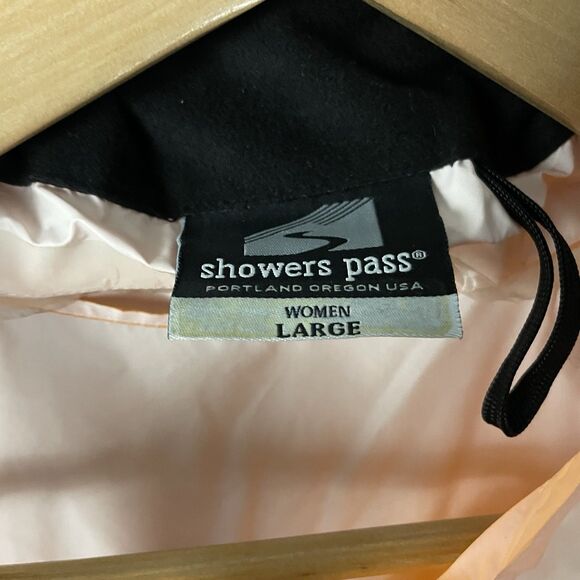 Showers Pass Womens L Full Zip Hooded Jacket Artex Reflective - Picture 4 of 9